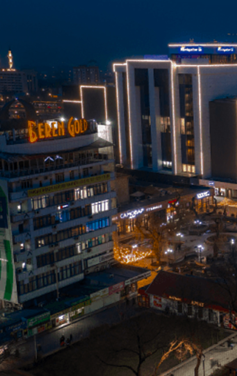 ビシュケクの町並み