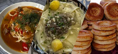 キルギスの食事